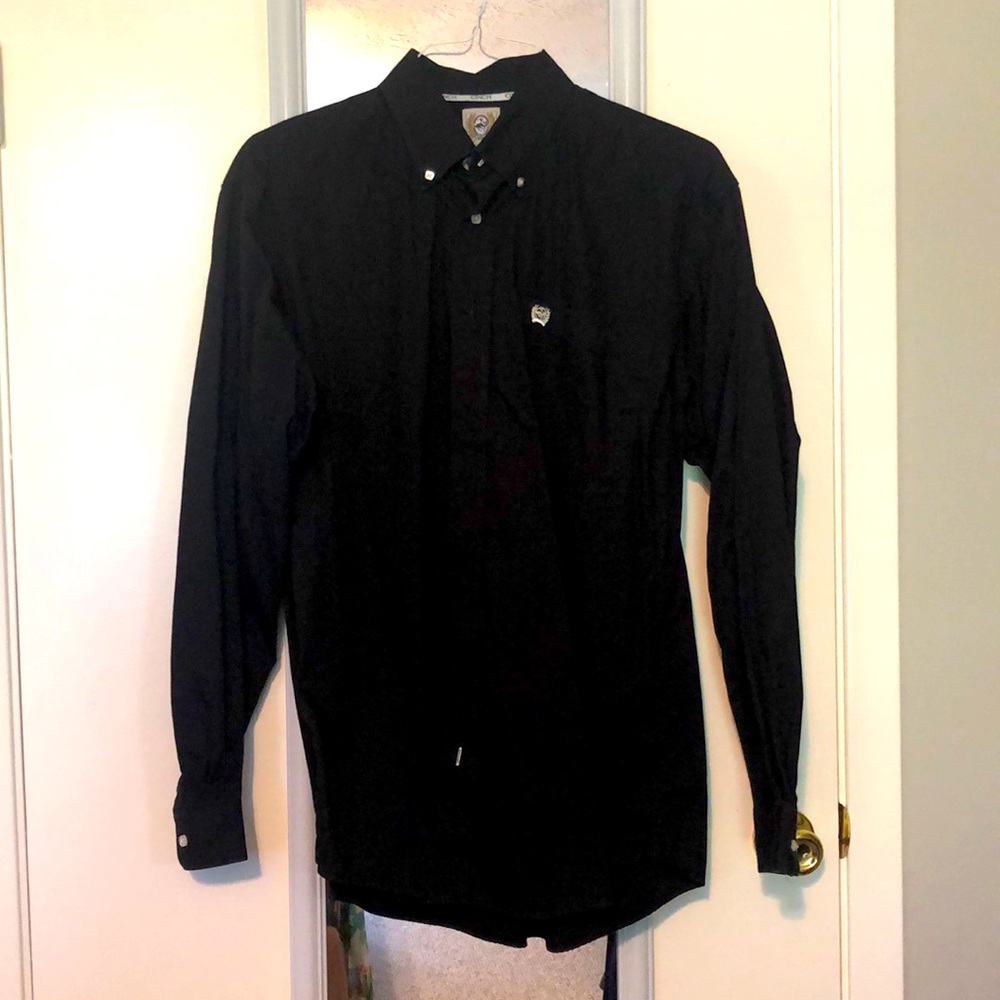 Cinch button down shirt